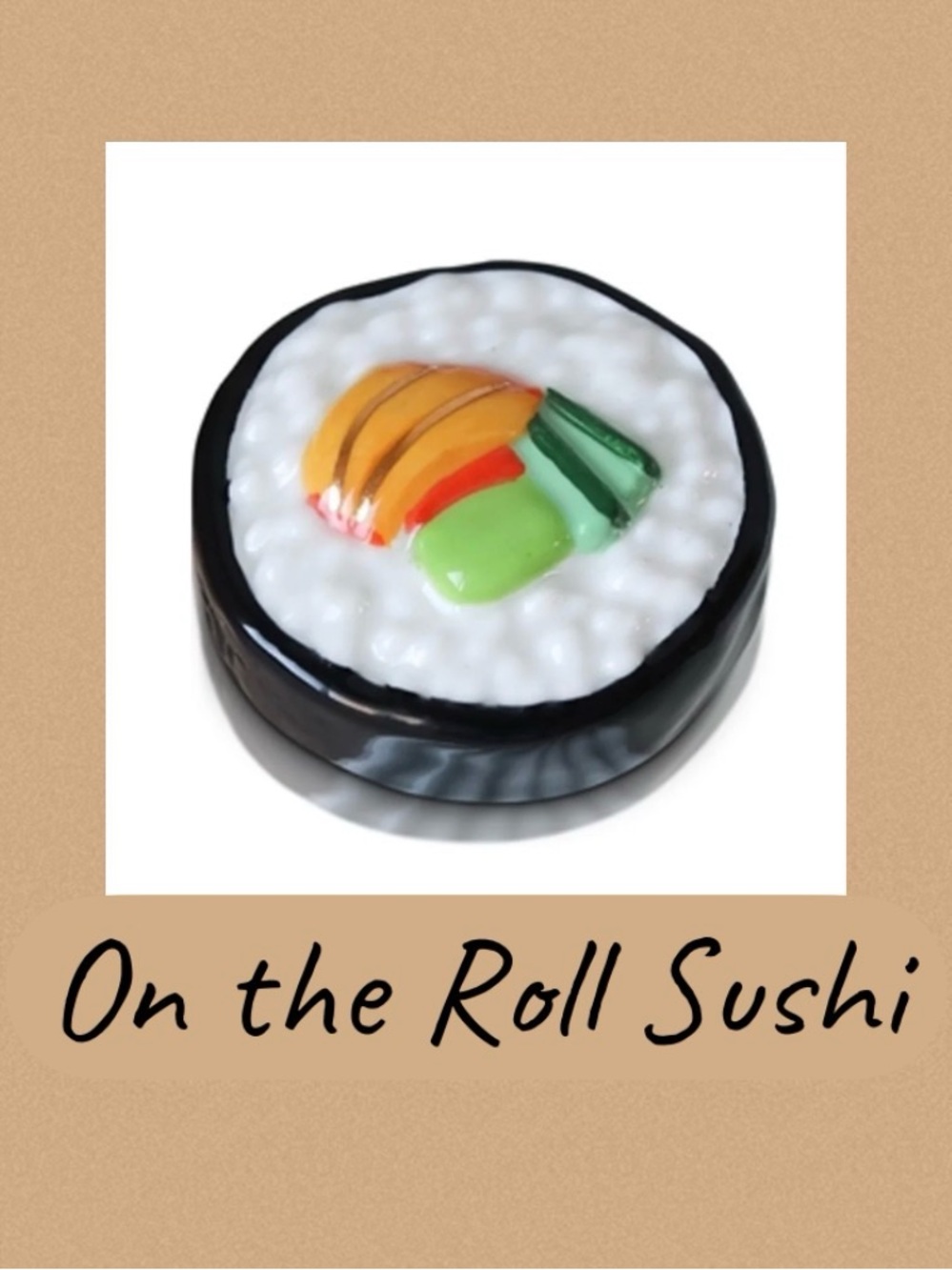 Nora Fleming Mini On the Roll Sushi